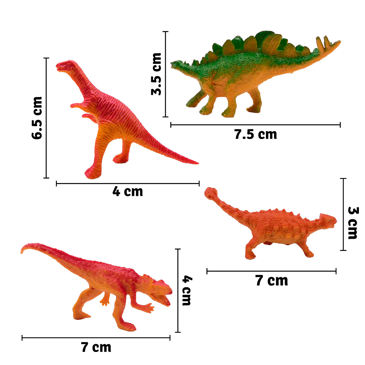 Miniatura 3 de Set Figuras Dinosaurios X8 GM1911-121